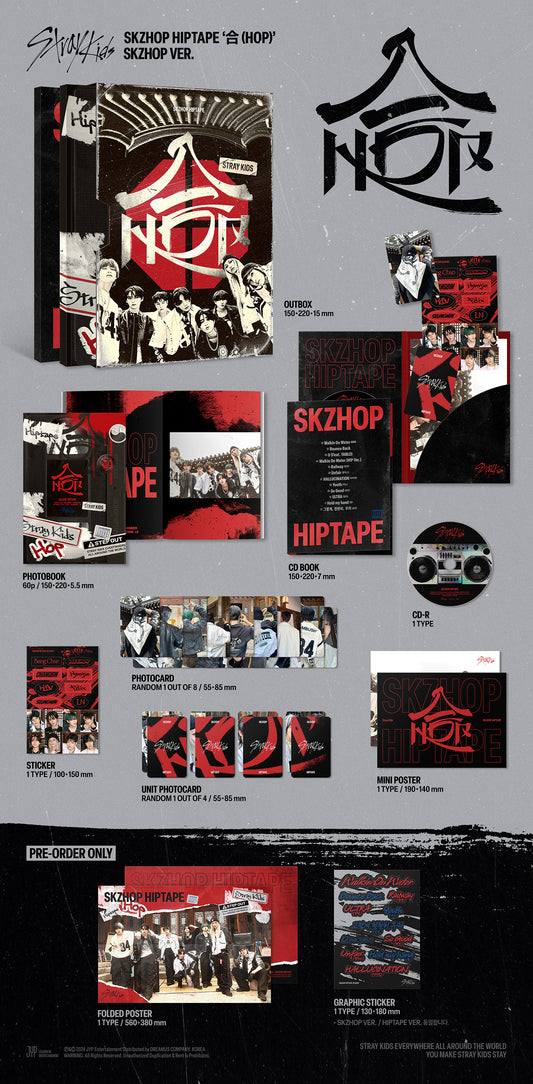 Stray Kids SKZHOP HIPTAPE '合 (HOP)' [SKZHOP VER.]
